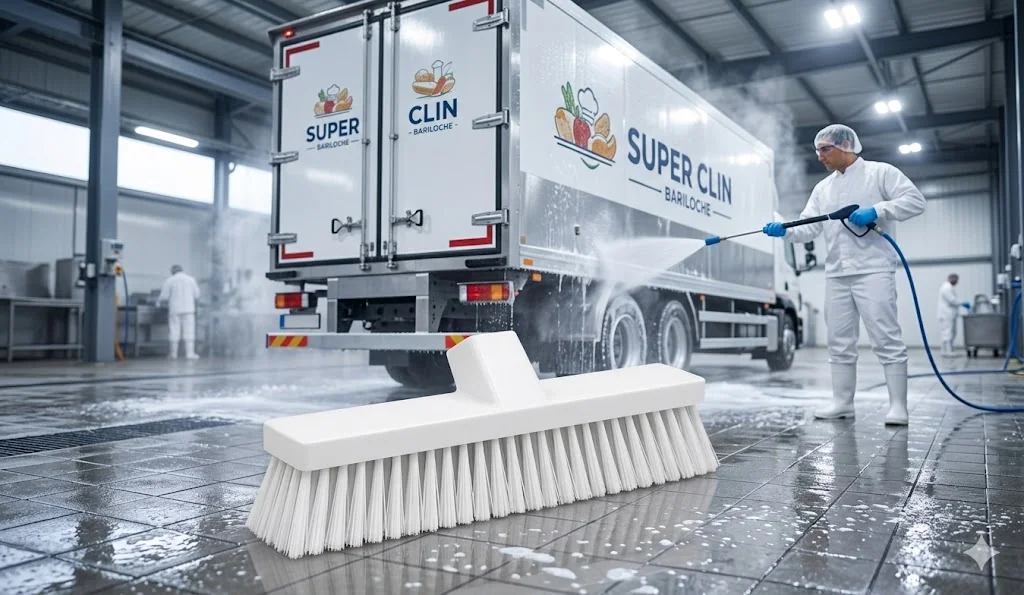 Italimpia Cepillo Lava Camion PVC Blanco 641 (6)