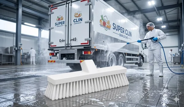 Italimpia Cepillo Lava Camion PVC Blanco 641 (6)